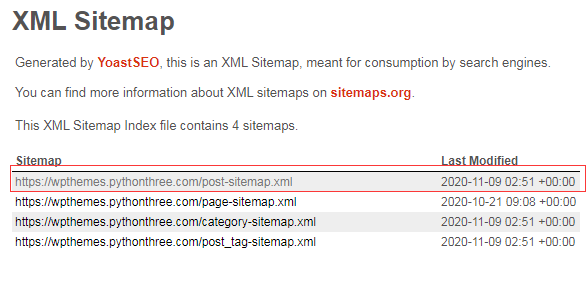 百度提交Sitemap提示索引型不予处理的解决办法