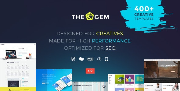 TheGem主题免费下载-创意多用途高性能WordPress主题