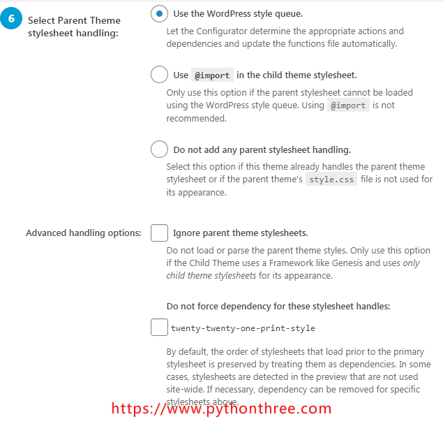 WordPress子主题生成插件Child Theme Configurator插件教程