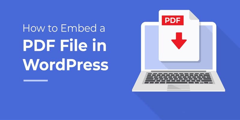如何在WordPress中添加PDF文件