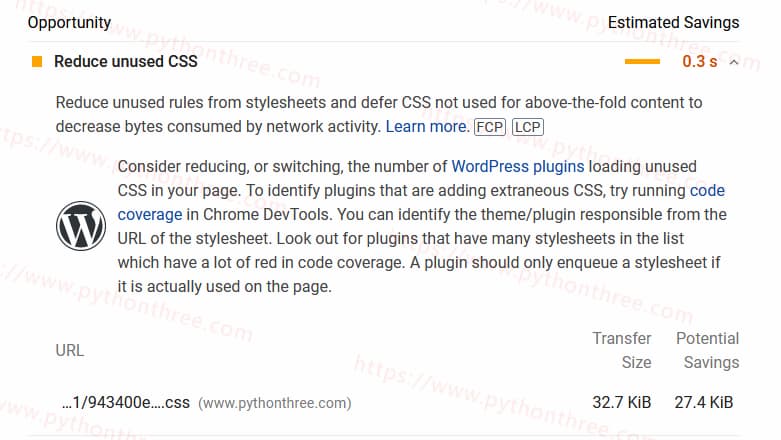 WordPress网站如何使用WP Rocket删除未使用的CSS