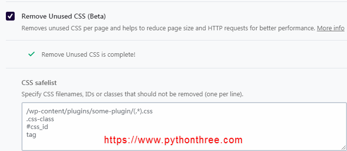 WordPress网站如何使用WP Rocket删除未使用的CSS - 晓得博客 wp rocket插件删除未使用css后效果