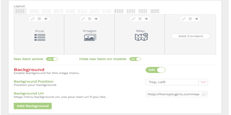 Hero Menu免费下载v.1.15.6 响应式WordPress Mega Menu超级菜单插件