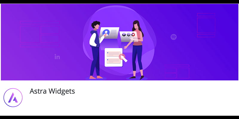 如何使用Astra Widgets小工具插件 - 晓得博客 - Astra主题建站教程