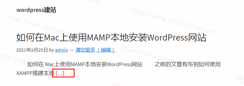 如何在Genesis主题中添加Read More链接 - 晓得博客 如何在Genesis主题中添加Read More链接