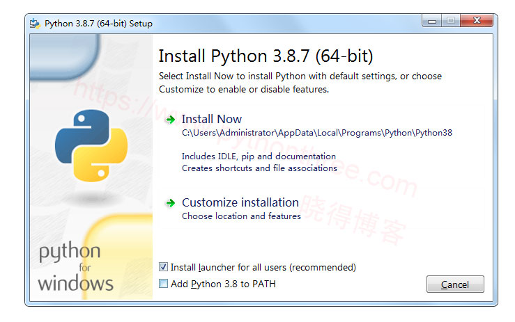 如何在Windows下载和安装Python最新版本 - 晓得博客 如何在Windows下载和安装Python最新版本