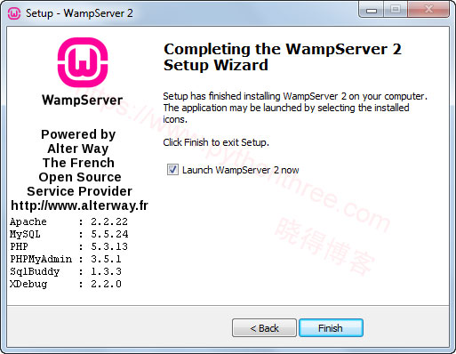 使用WAMP在Windows本地安装WordPress网站 - 晓得博客 安装WAMP
