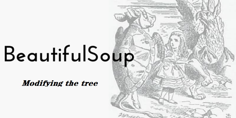 BeautifulSoup修改文档树