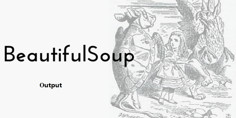 Beautiful Soup输出
