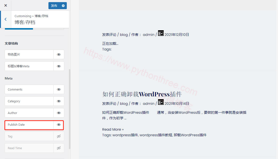 Astra主题向元标签Date添加SVG图标 - 晓得博客 Astra主题设置日期可见性