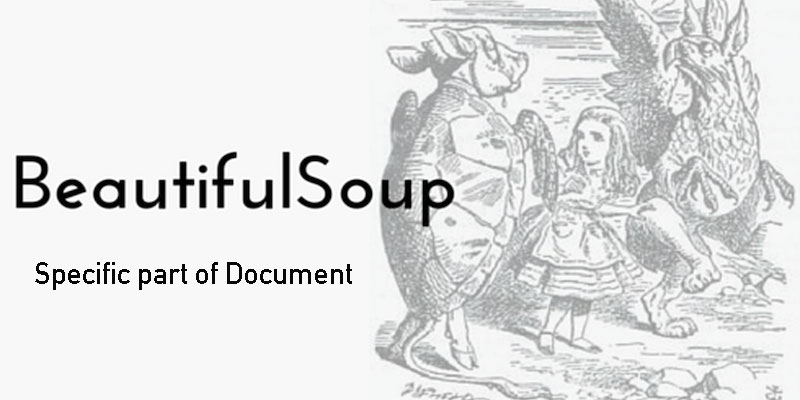 Beautiful Soup解析文档特定部分
