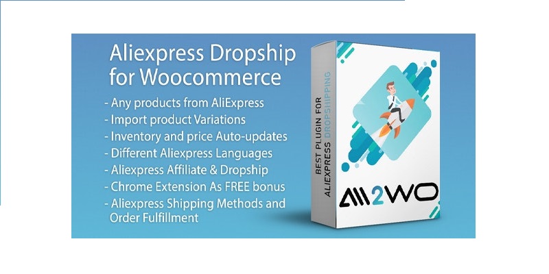 AliExpress Dropshipping插件 Ali2WO免费下载WordPress Dropshipping插件