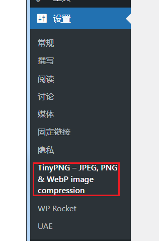 选择TinyPNG插件