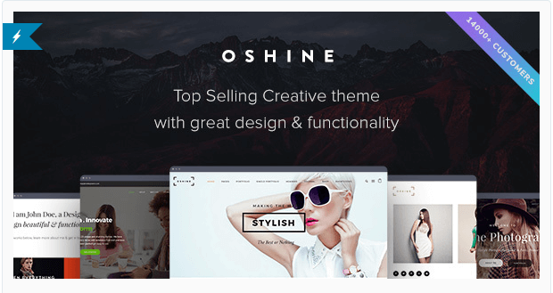 Oshine主题免费下载创意多用途WordPress主题