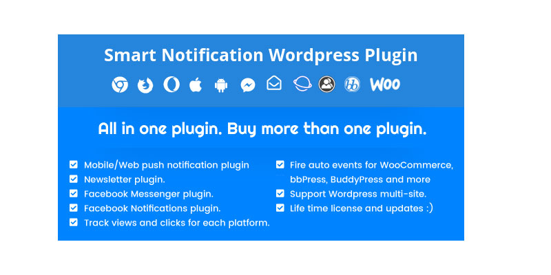 WordPress智能通知插件Smart Notification插件功能