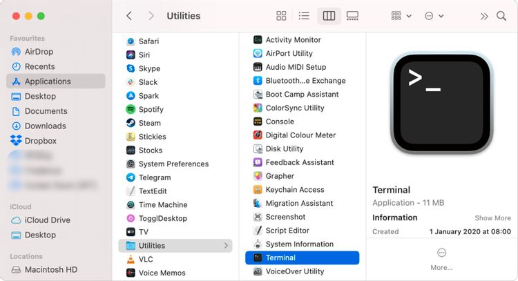 如何在Mac上打开终端Terminal - 晓得博客 如何在Mac上打开终端Terminal
