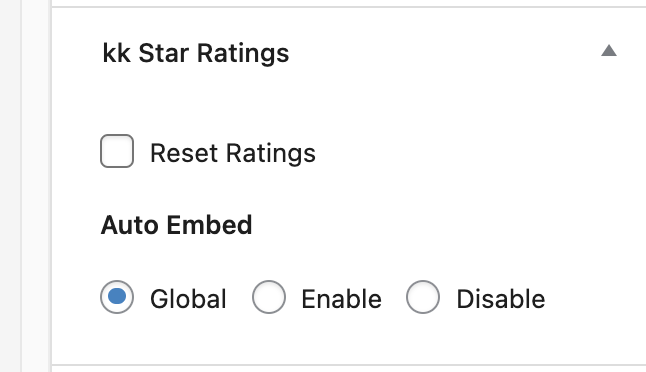 WordPress星级评分插件KK Star Ratings评分插件教程