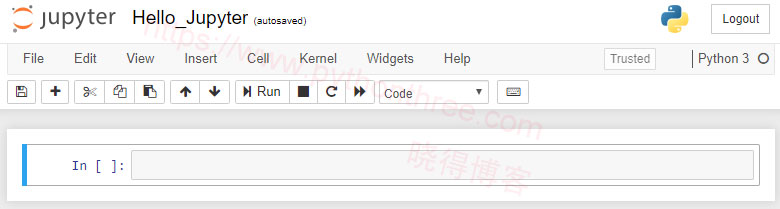 Jupyter Notebook快捷键 - 晓得博客 jupyter-command-Mode命令模式