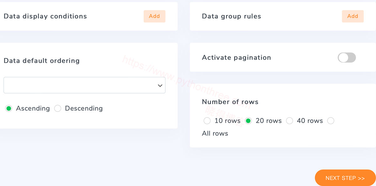 WP-Table-Manager数据表单设置