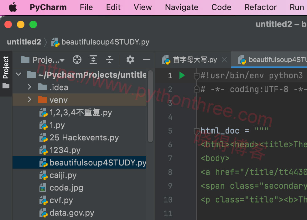 如何在PyCharm上安装管理第三方库 - 晓得博客 Pycharm创建新项目