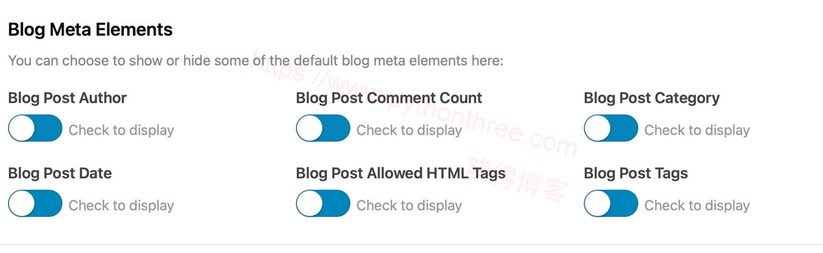 Enfold主题Blog Layout博客布局设置 - 晓得博客 Blog-Meta-Elements博客元信息