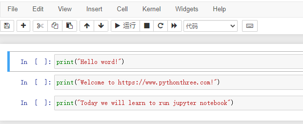 Jupyter Notebook中运行代码 - 晓得博客 Jupyter Notebook中运行代码