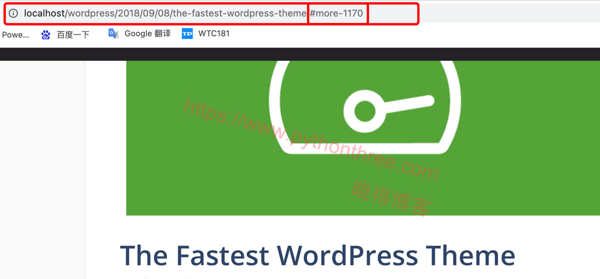 GeneratePress自定义代码片段 - 晓得博客 generatepress主题Read-More改变网站URL