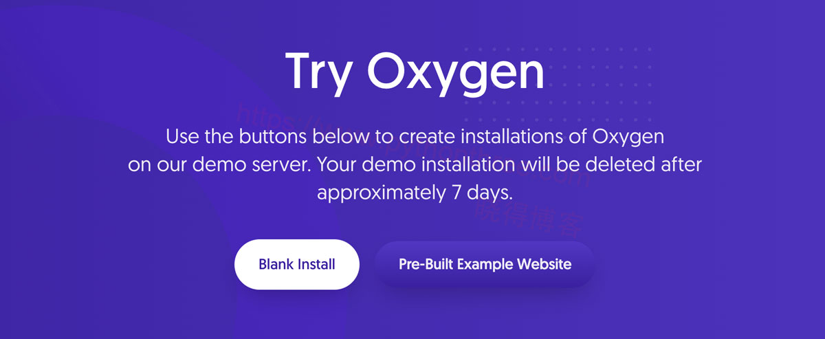 使用Oxygen-Builder测试页面