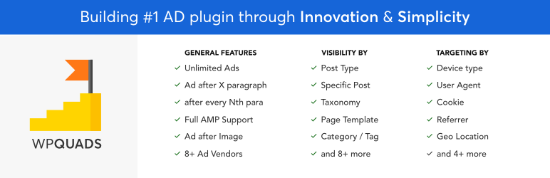 WordPress广告插件WPQuads特征