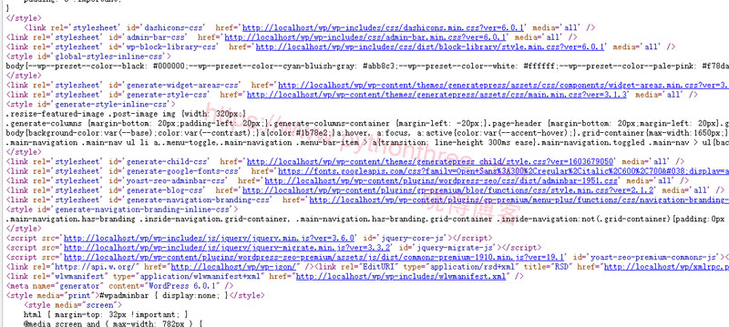 Yoast SEO Premium插件Crawl settings爬虫设置 - 晓得博客 网站的源代码