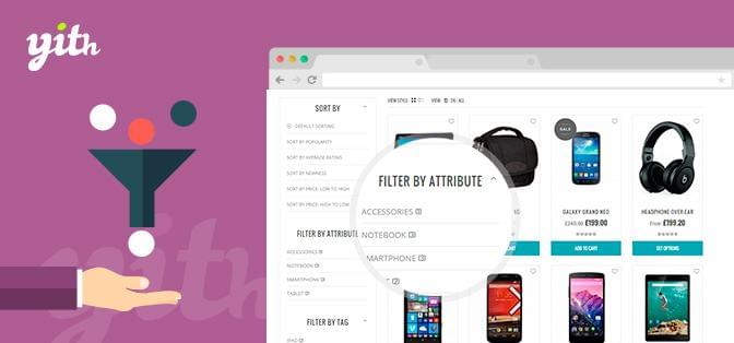 WooCommerce产品过滤器插件YITH WooCommerce Ajax Product Filter Pro功能