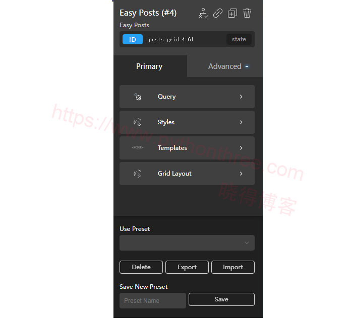 Oxygen Builder页面构建器Easy Posts - 晓得博客 Oxygen Builder页面构建器Easy Posts