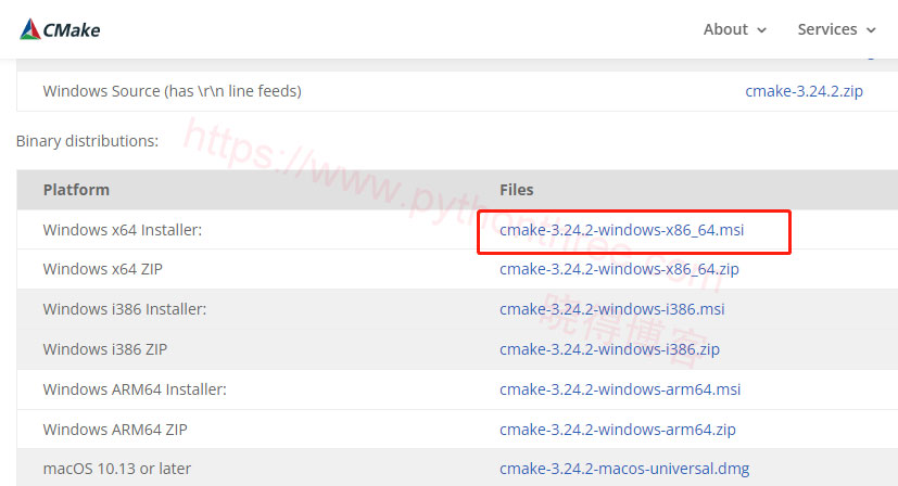 如何在Windows 10中为Python安装dlib库 - 晓得博客 安装CMake