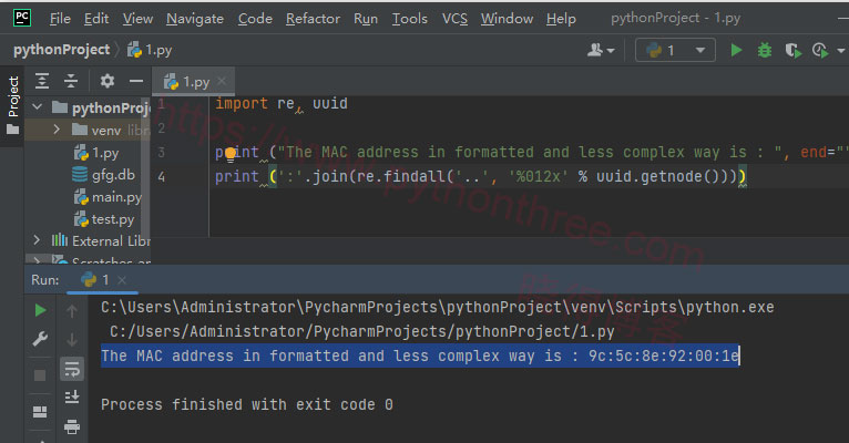 使用getnode()+findall()+re()