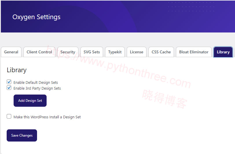 Oxygen Builder页面构建器设计库User Design Library - 晓得博客 使用第三方设计集THIRD-PARTY-DESIGN-SET