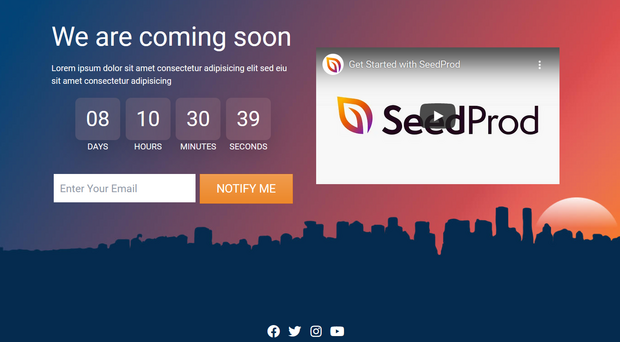 SeedProd Coming Soon Page Pro插件免费下载WordPress维护模式插件