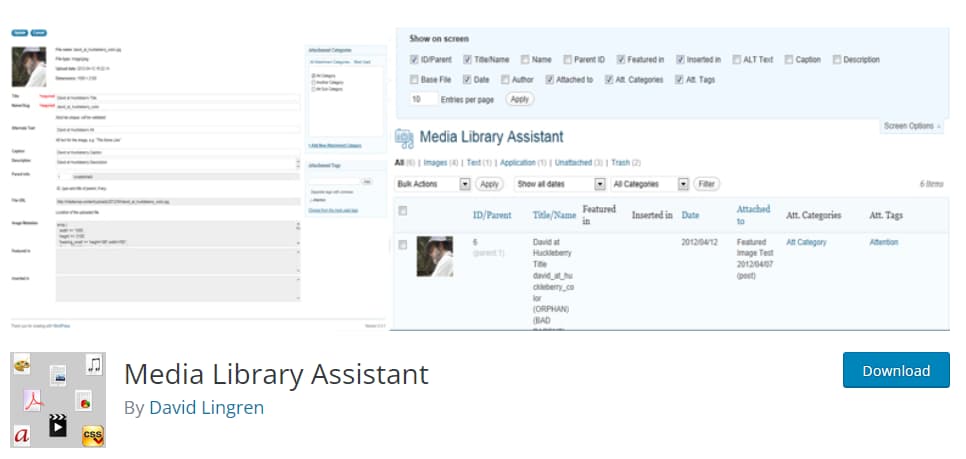 Media Library Assistant