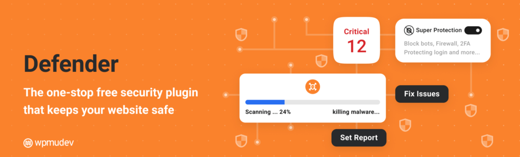 Defender Security Pro插件下载WordPress安全插件