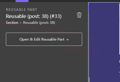 Oxygen Builder Reusable Parts可重复使用部件 - 晓得博客 Oxygen Builder编辑可重用部件