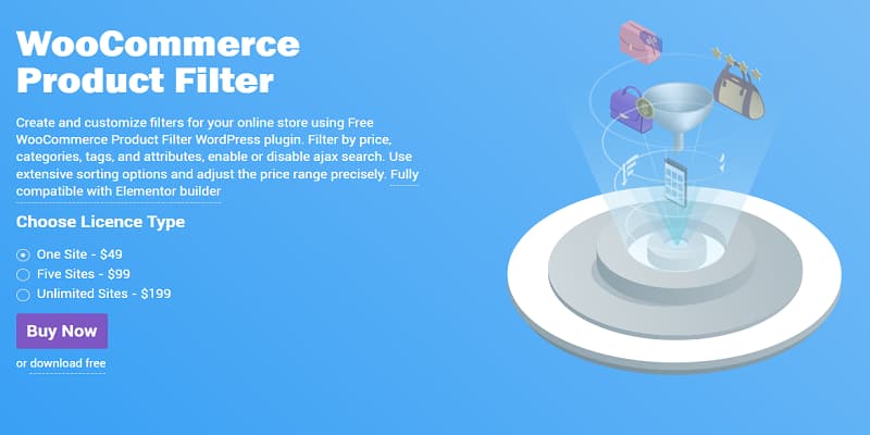 WooBeWoo WooCommerce Product Filter Pro下载WordPress产品过滤器插件