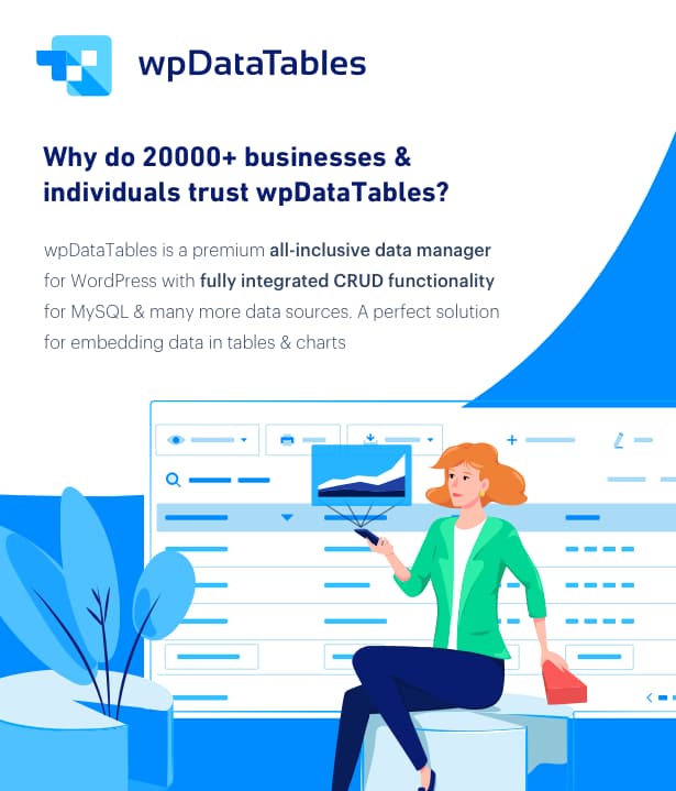 wpDataTables插件下载WordPress表格图表管理器插件 - 晓得博客 wpDataTables插件下载WordPress表格图表管理器插件