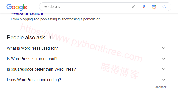 什么是People Also Search For - 晓得博客 People Also Search For 和 People Also Ask 区别