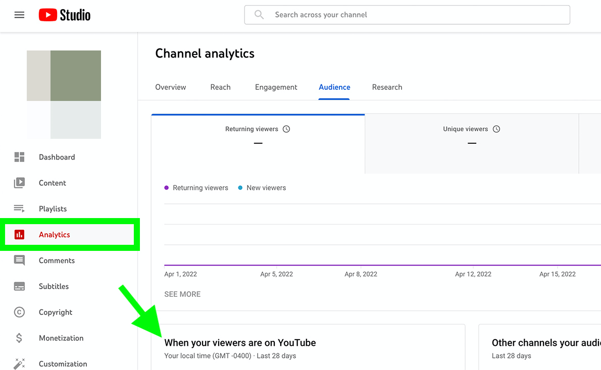 在YouTube上发布的最佳时间