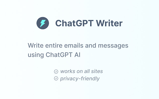 ChatGPT Writer