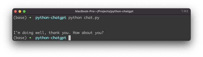 通过Python使用ChatGPT - 晓得博客 执行Python脚本