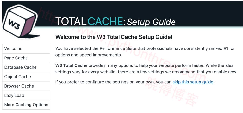 W3-Total-Cache插件Setup-Guide指南