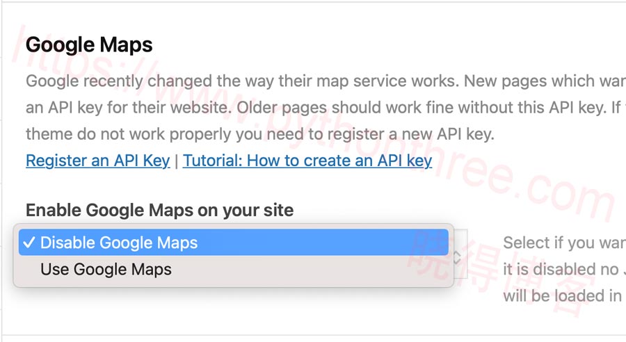 Enfold主题Google-Maps地图设置