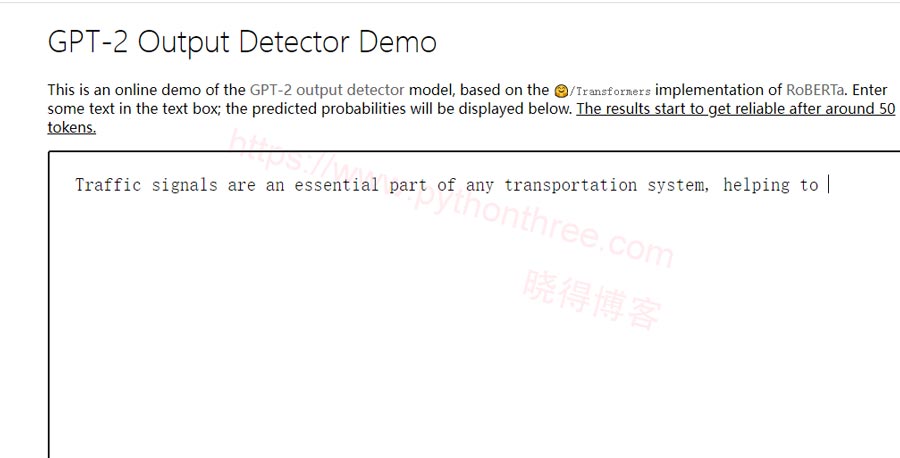 Free-HuggingFace-GPT-2-Detector