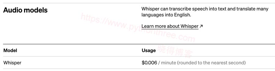 OpenAI推出语音转文本翻译Whisper API - 晓得博客 OpenAI推出语音转文本翻译Whisper API