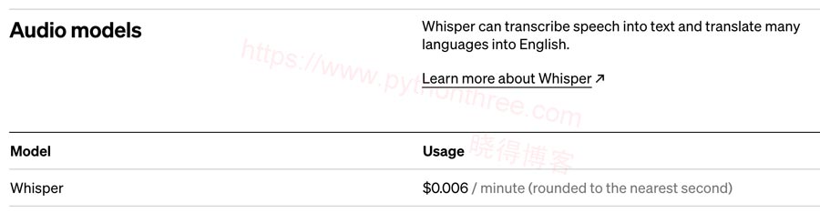 OpenAI推出语音转文本翻译Whisper API